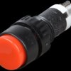 1.15.106.301/0313 Button, 24 V, 0.5 A, 1 NC/1 NO, Ø 9.1 mm, red