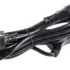 Przewód zasilania złącze A: IEC C13 x 2 złącze B: IEC C14 3m 10 A 250 V 1mm2 Czarny