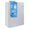Obudowa ABS standardowa pusta 500x600x220 z ocynkowaną płytą montażową szara IP65 EDO777011 EDO