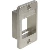 Delock 86213 Keystone mounting bracket Zinc grey