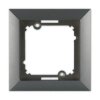 OPAL Ramka pojedyncza grafitowa Ra-1 Op GR