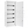 Rozdzielnica podtynkowa metalowa 5x18 modułów IP30 (400V AC) 885x415x130mm drzwi pełne NEKU