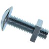 METALMATE MEMRBN0840 Roofing Bolt & Nut ZP M8 x 40mm (Box 25)