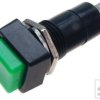 Przełącznik przyciskowy PBS80G kwa. 3A;250V;zielony;bistabilny;RoHS