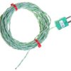 Termopara typ K do +250C kabel 5m, Teflon PFA EN 60584-3:2008, IEC 584-3
