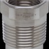 Screw-in adapter, G 1 1/2, 3/4" NPT for process sensors, E43313