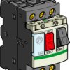 Motor circuit breaker, 3 pole, 2.5 to 4 A, 2 kW, screw connection, GV2ME08AE1TQ