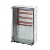Skrzynka szynowa Mi, IP 65, wlk. 3 - 300x450x170, 400 A, 5-bieg., skrz. pionowa Mi 6355 2000789