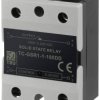 TRU COMPONENTS Przekaźnik SSR TC-GSR-1-100DD 100 A Maksymalne napięcie przełączania: 220 V/DC Obwód prądu stałego 1 szt.