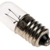 Oświetlenie wskaźnika 24 V E10 bezbarwna 4 lm RS PRO rozmiar T3 1/4