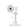 Uchwyt sufitowy rurowy uniwersalny do kamer kopułowych (pasuje do Dahua BCS Hikvision Uniview) 50cm Ceiling Bracket Fox 9B