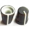 Knob black with white index (766-707) - Multicomp