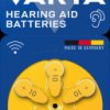 24610101416 Hearing aid battery, zinc air, 5.80x3.5 mm, Aid 10, pack of 6