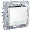 UNICA Wyłącznik pojedynczy z podświetleniem 16A biel polarna MGU50.261.18NZ SCHNEIDER ELECTRIC