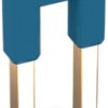 Jumper, 2-fold, blue for conductor entry, 221-942/000-006