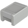 Aluminum enclosure, (L x W x H) 121 x 86 x 60 mm, light gray (RAL 7035), IP69K, 00122125