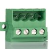 Wtykowy blok zaciskowy 4 -pinowe raster 5.08mm Montaż na kablu Żeński Phoenix Contact