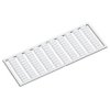 WAGO 209-508 WSB Quick Marker Horizontal (101-150) 2ea White