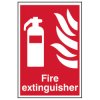 Scan 1350 Fire Extinguisher - PVC 200 x 300mm