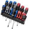 Draper 31672 Screwdriver Set with Wall Mountable Rack (37 Piece)
