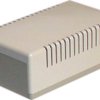 ABS enclosure, (L x W x H) 189 x 110 x 70 mm, gray white/pebble gray (RAL 9002), A9043265