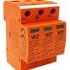 Ogranicznik przepięć fotowoltaicznych PV DC T1T2 B+C 3P 1200V 7kA