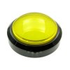 Przycisk arcade BIG Push monostabilny żółty, LED 12 V, 3 A / 250 V, PRZEL604