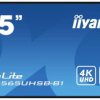 iiyama LH5565UHSB-B1 kiosk z wyświetlaczem oznakowania 138,7 cm (54,6