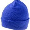 Czapka wywijana Czapka Akryl Niebieski RS PRO