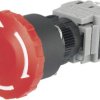 TRU COMPONENTS 704736 Wyłącznik awaryjny LAS1-BY-22TSA, 250 V/AC, 2 NC, 2 NO, 1 szt.