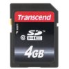 Karta SD SDHC, 4 GB MLC, Transcend -25 → +85°C 200x