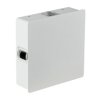 VT-704 4W Lampa ścienna LED barwa: 3000K IP65 obudowa: biała kwadratowa 8209 V-TAC
