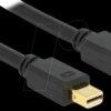 83473 Mini DisplayPort plug/plug 1.0 m cable, black