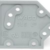 End plate for connection terminal, 745-100