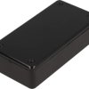 ABS enclosure, (L x W x H) 100 x 50 x 25 mm, black (RAL 9005), IP54, 1591RABK