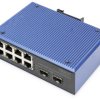 Digitus DN-651147 Switch przemysłowy Ethernet 8+2 Porty 10 / 100 / 1000 MBit/s