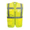 Hi-Vis Yellow Vest Madrid Executive Mesh