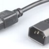 MicroConnect Przedłużacz C13-C14, 5m, 3x1mm2, PVC