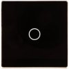 TouchMe Mały panel szklany, łącznik pojedynczy, czarny TM530B