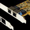 EX-6072-3 Network card, PCI Express, Gigabit Ethernet, 2x RJ45