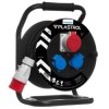 Przedłużacz bębnowy CEE 1x16A/5P + 2-gniazda z/u 30m /H07RN-F 5x1,5/ IP44