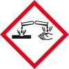 SafetyMarking 21.B1022 GHS Symbols Corrosive Film Self-Adhesive 100x100mm