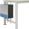 Manuflex LZ3590.5012 ESD Uchwyt CPU ESD w kolorze niebieskim RAL 5012, szer. X gł. X wys. = 180-250 x 450 x 290 mm