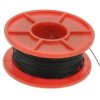 PRZEWOD KYNAR 50M 0,25MM CZARNY CU