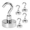 5x Haczyk z Magnesem Neodymowym 20x36mm Typ E20 Mocny Hak Magnetyczny