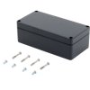 ABS enclosure, (L x W x H) 160 x 80 x 55 mm, gray (RAL 7015), IP66, BYB-3-90H0006