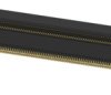 DIMM socket, 200 pole, pitch 0.6 mm (6.2 mm), copper alloy, gold plated for memory module, 1827341-4
