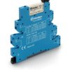 Przekaźnikowy moduł sprzęgający 6,2mm MasterBASIC,1P 6A 12V AC/DC, styki AgNi, zaciski śrubowe 39.11.0.012.0060