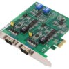 PCIE-1602C-AE 2-portowa RS-232/422/485 Karta komunikacyjna PCIe z izolacją