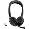 Jabra 26699-999-999 Evolve2 65 Flex Bluetooth on-ear headset black foldable
